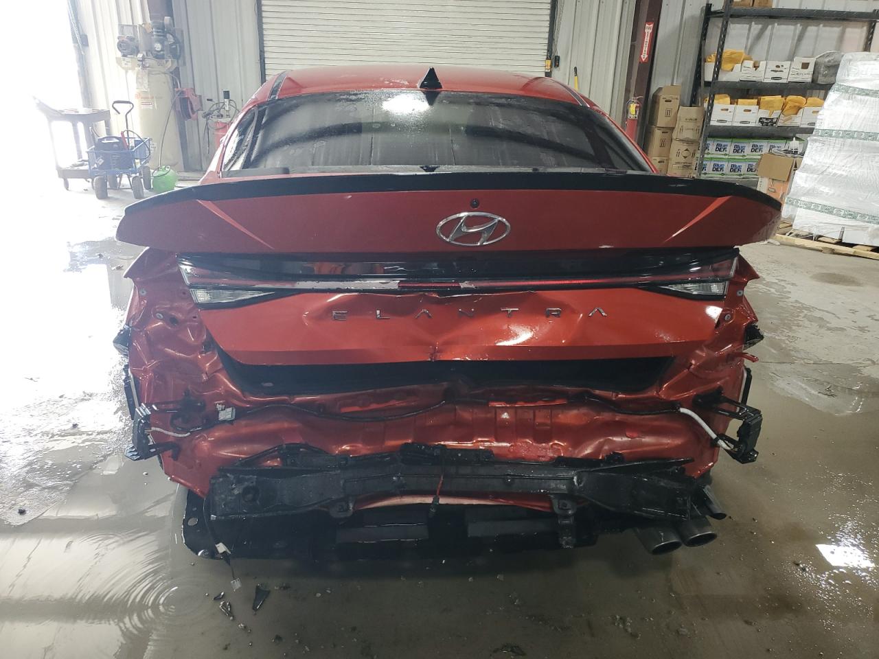 2022 Hyundai Elantra N Line vin: KMHLR4AF0NU274503