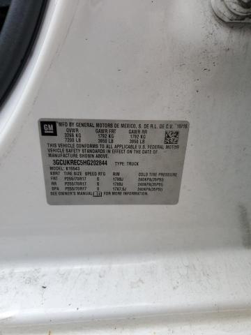 2017 Chevrolet Silverado K1500 Lt VIN: 3GCUKREC5HG202844 Lot: 54524224