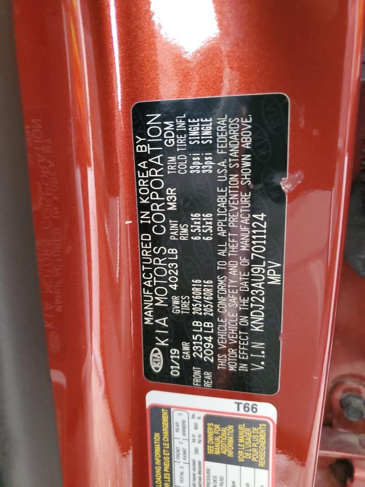 KNDJ23AU9L7011124 KIA SOUL 2020