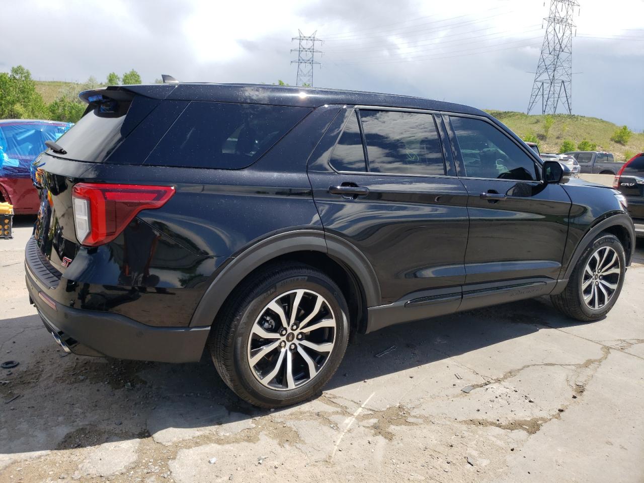 2021 Ford Explorer St vin: 1FM5K8GC3MGA28253