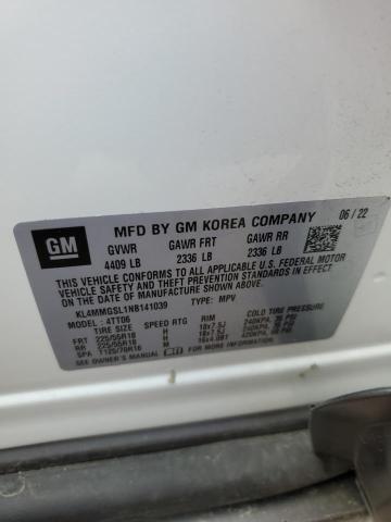 2022 Buick Encore Gx Essence VIN: KL4MMGSL1NB141039 Lot: 53123464