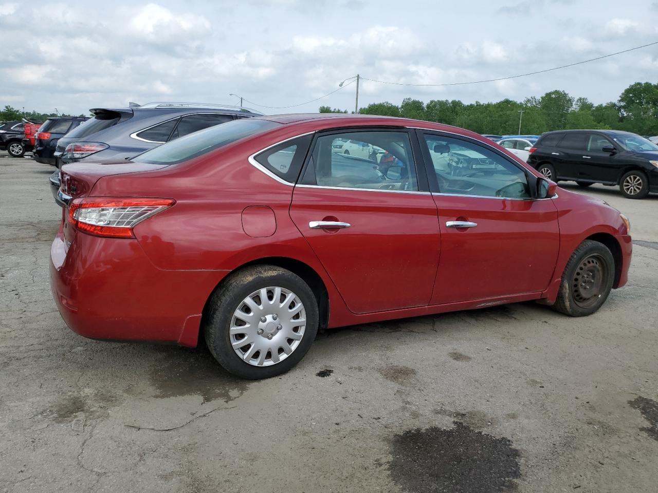 2014 Nissan Sentra S vin: 3N1AB7AP5EL615644