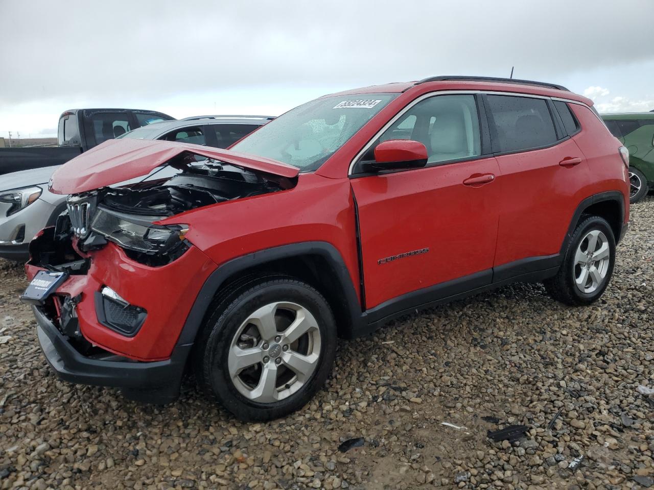 2017 Jeep Compass Latitude vin: 3C4NJDBB9HT693013