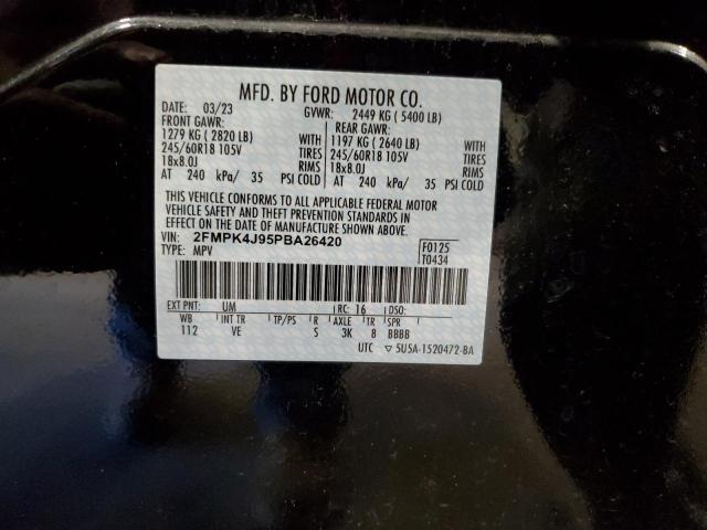 2023 Ford Edge Sel VIN: 2FMPK4J95PBA26420 Lot: 57173054