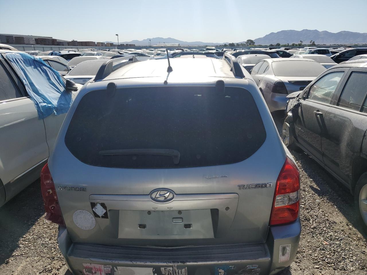 KM8JM12B17U547192 2007 Hyundai Tucson Gls