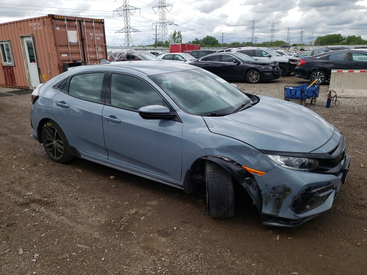 SHHFK7H4XMU230249 HONDA CIVIC 2021