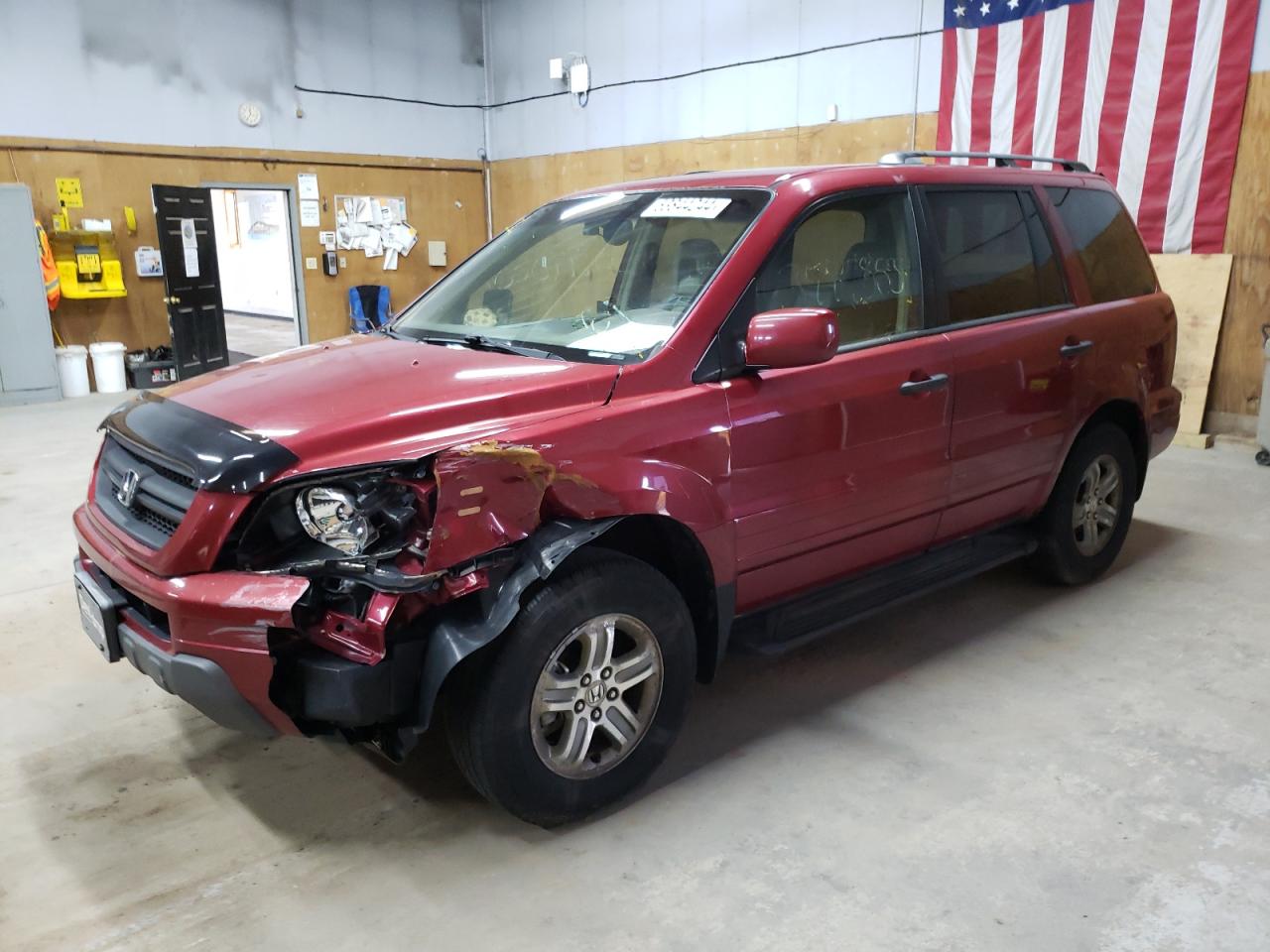 5FNYF18595B012325 2005 Honda Pilot Exl