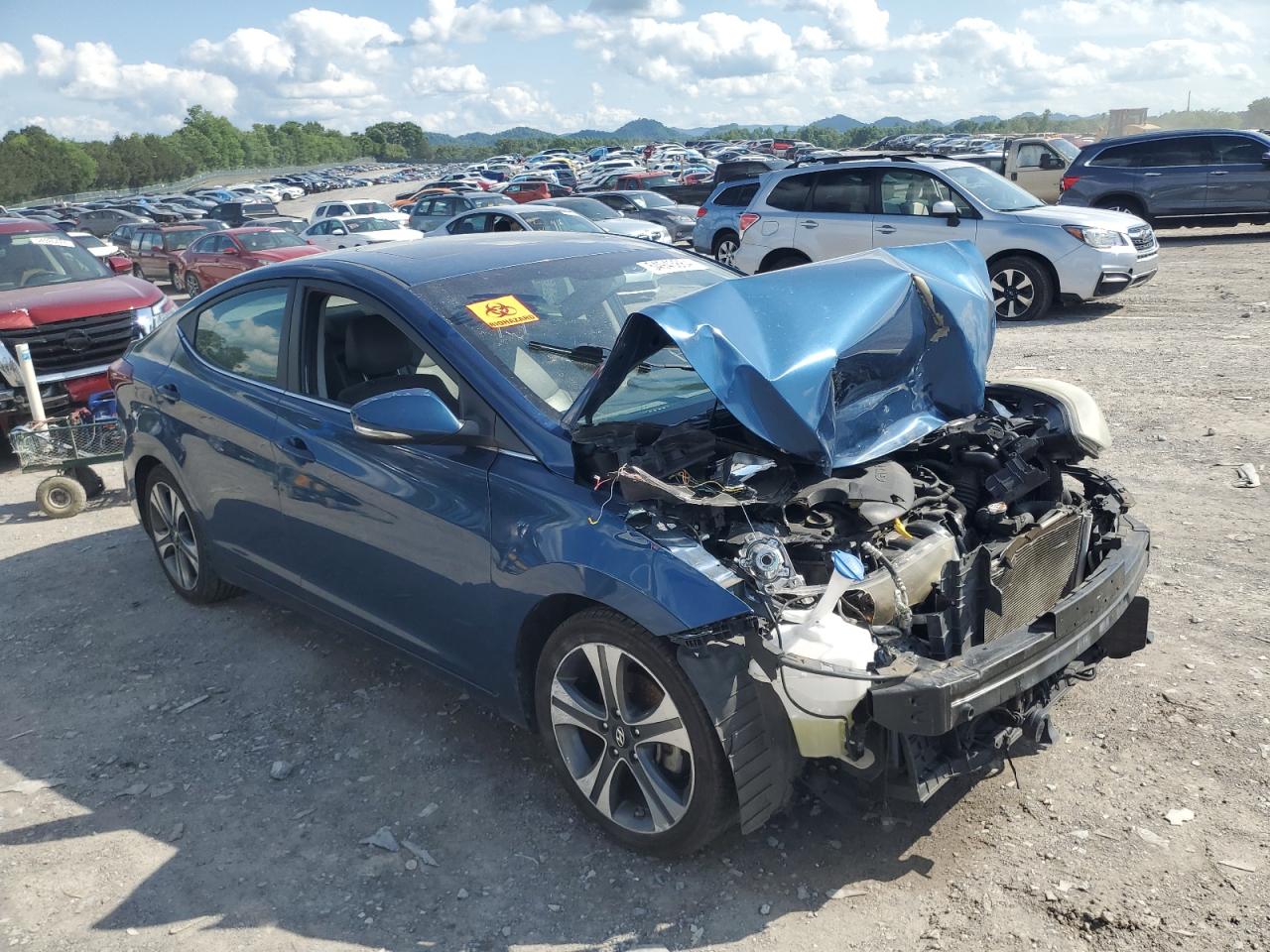 KMHDH4AH6EU119429 2014 Hyundai Elantra Se