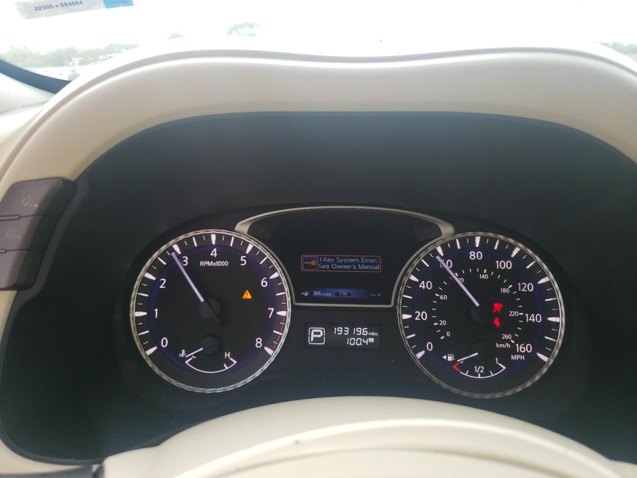 5N1AL0MM8DC310647 2013 Infiniti Jx35