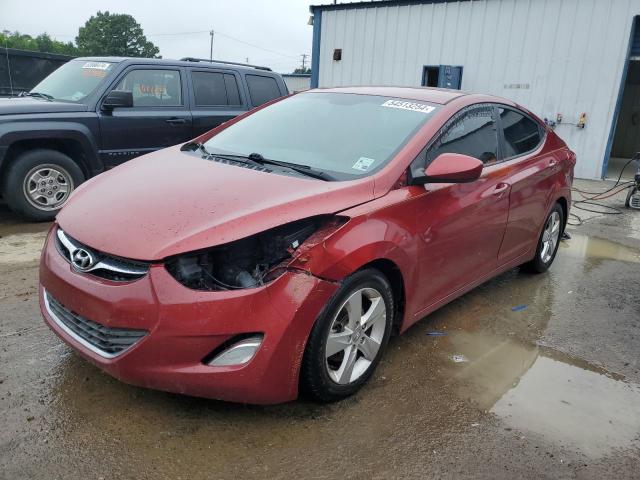 Lot #2538182426 2013 HYUNDAI ELANTRA GL salvage car