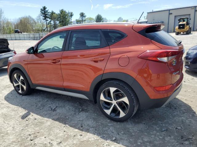 2017 Hyundai Tucson Limited VIN: KM8J3CA23HU417044 Lot: 52769844