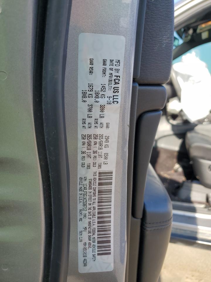 1C4RJFBG1KC538712 2019 Jeep Grand Cherokee Limited