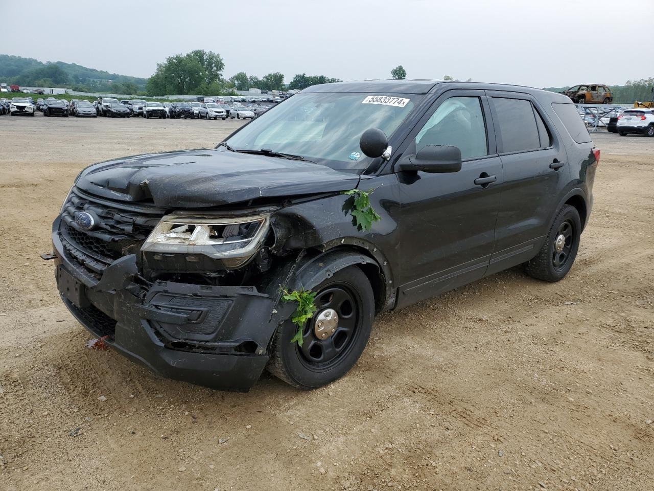 1FM5K8AR8KGB44042 2019 Ford Explorer Police Interceptor