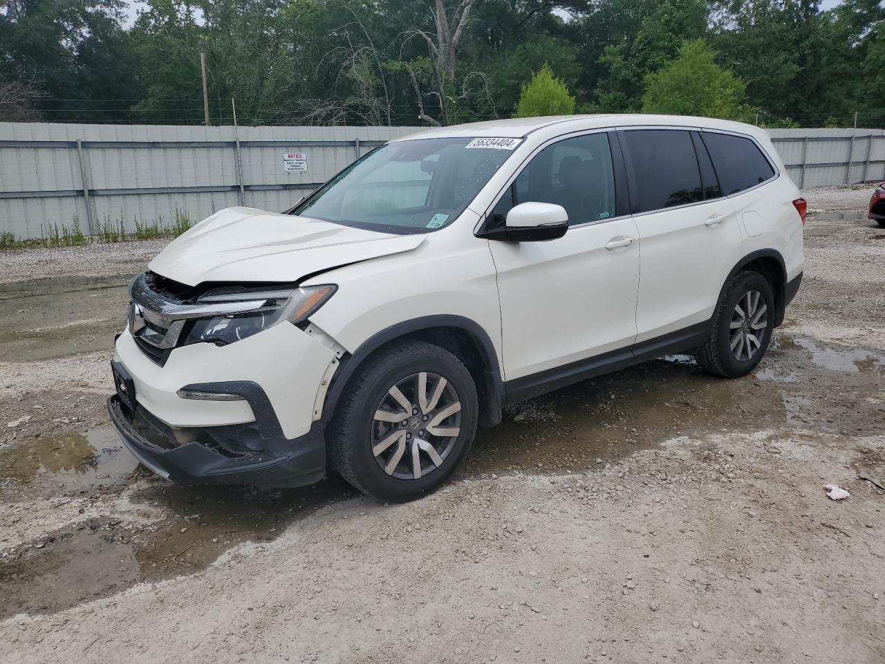 2019 Honda Pilot Ex vin: 5FNYF6H32KB071417