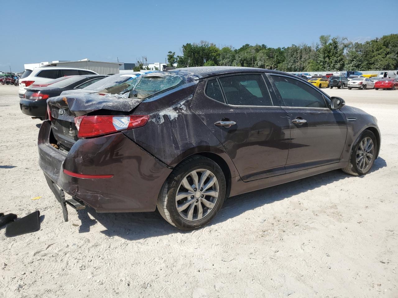 5XXGM4A70FG444153 2015 Kia Optima Lx