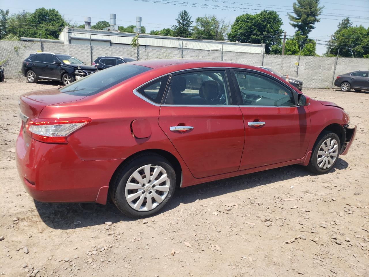 3N1AB7AP1EY302075 2014 Nissan Sentra S