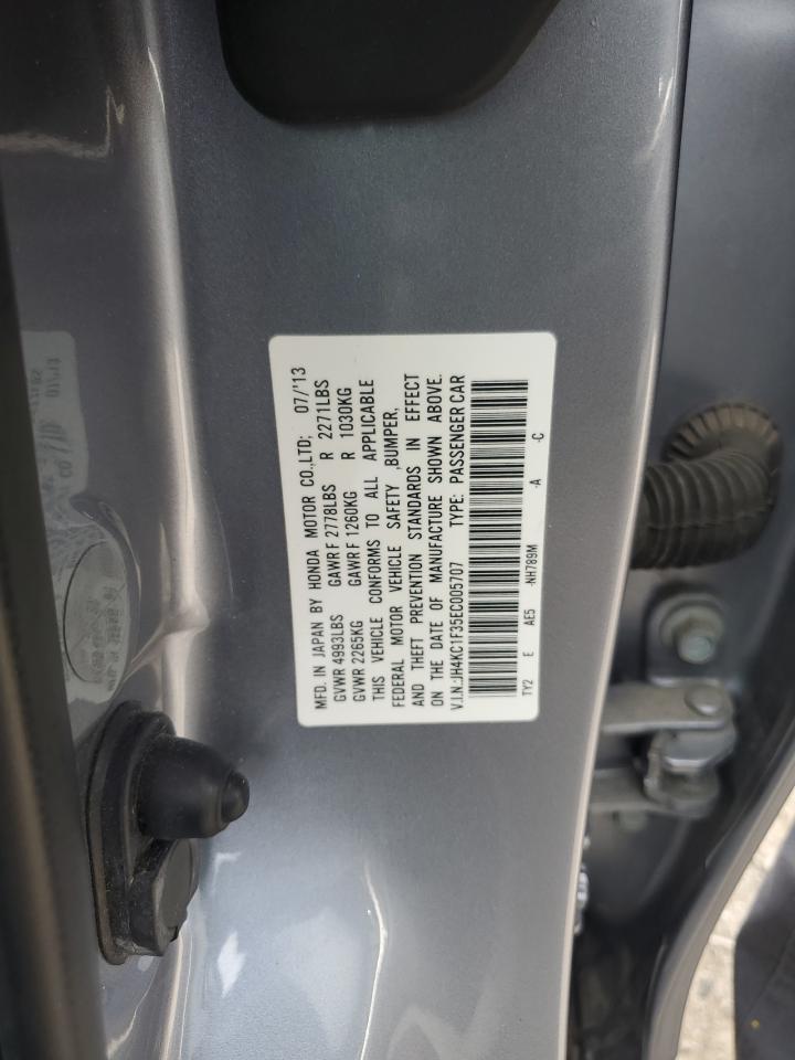 JH4KC1F35EC005707 2014 Acura Rlx