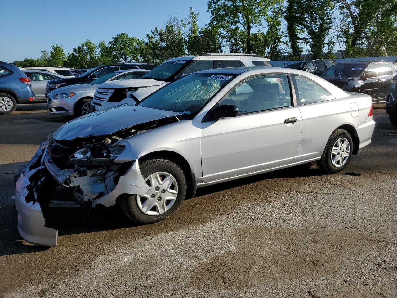 1HGEM22184L061047 2004 Honda Civic Dx Vp