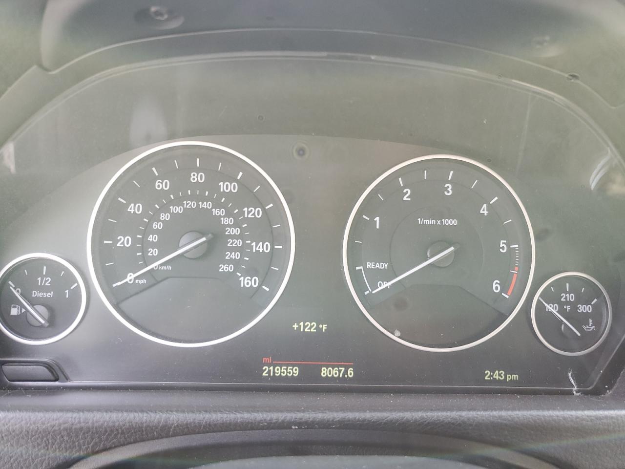 WBA3D3C50FK157855 2015 BMW 328 D