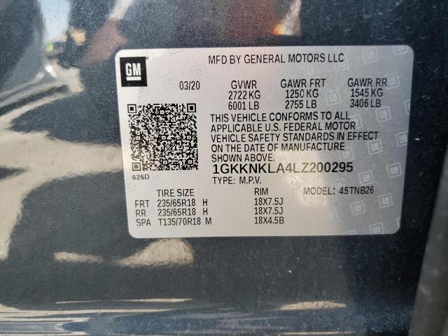 2020 GMC ACADIA SLE - 1GKKNKLA4LZ200295