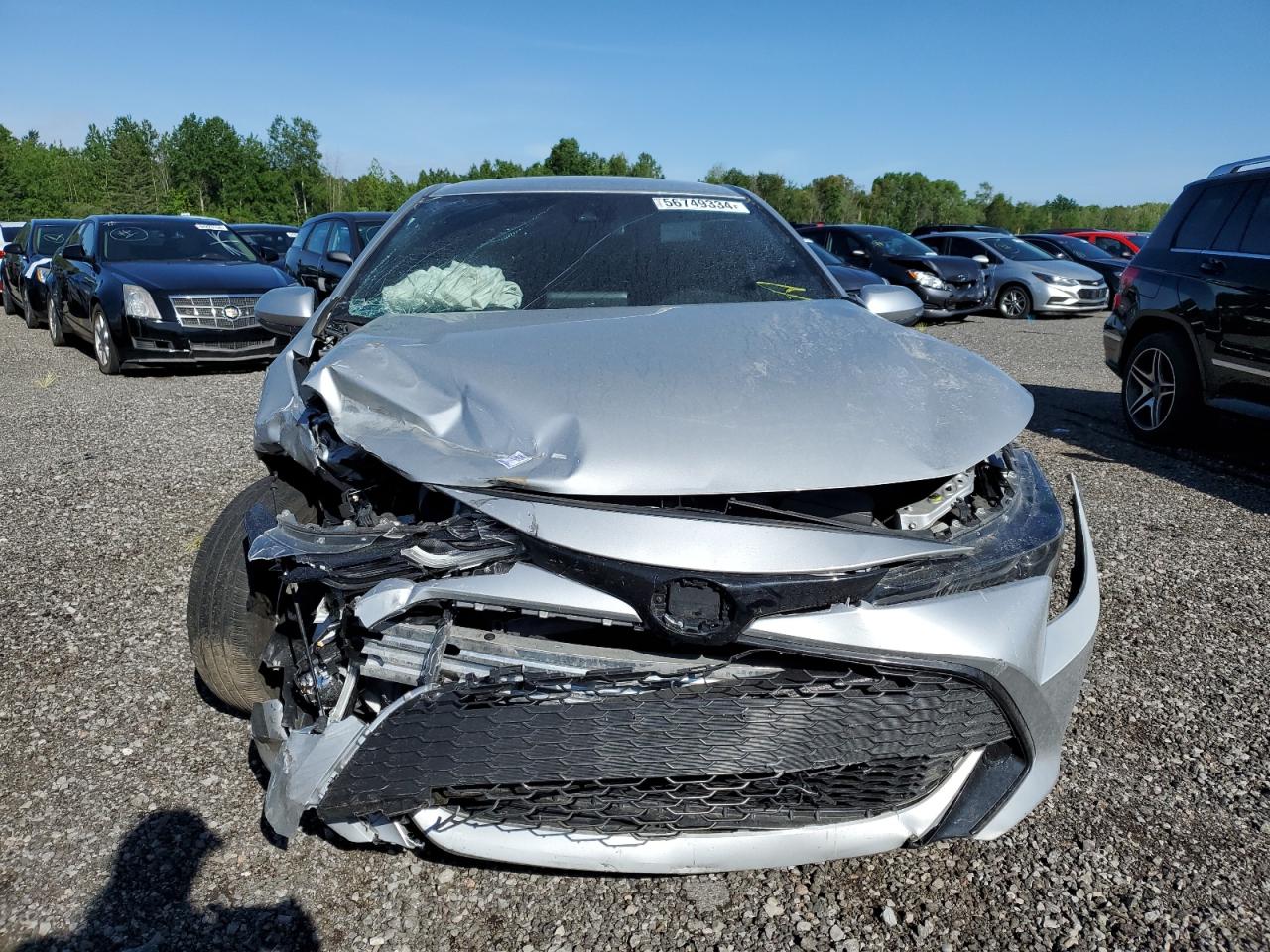 JTNK4MBE9N3166399 TOYOTA COROLLA 2022