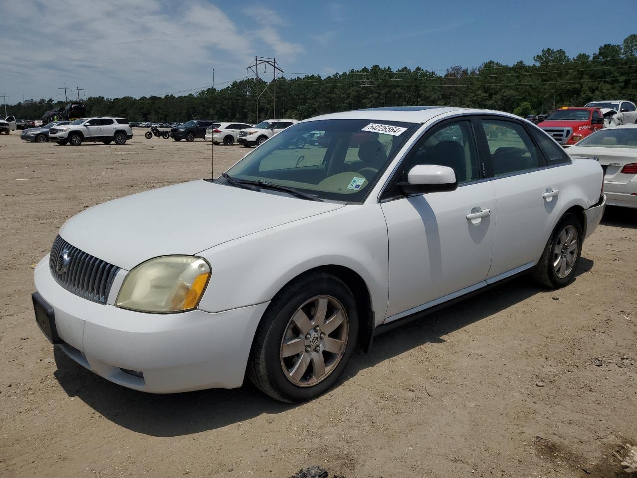 1MEHM40167G607317 2007 Mercury Montego Luxury