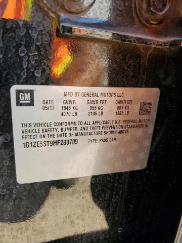 2017 Chevrolet Malibu Lt VIN: 1G1ZE5ST9HF280709 Lot: 57245784