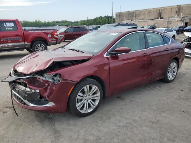 2015 Chrysler 200 Limited VIN: 1C3CCCABXFN606041 Lot: 53852334