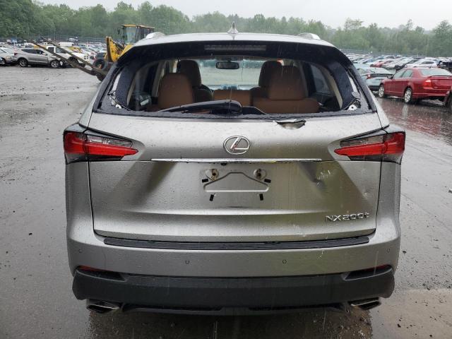  LEXUS NX 2016 Сріблястий