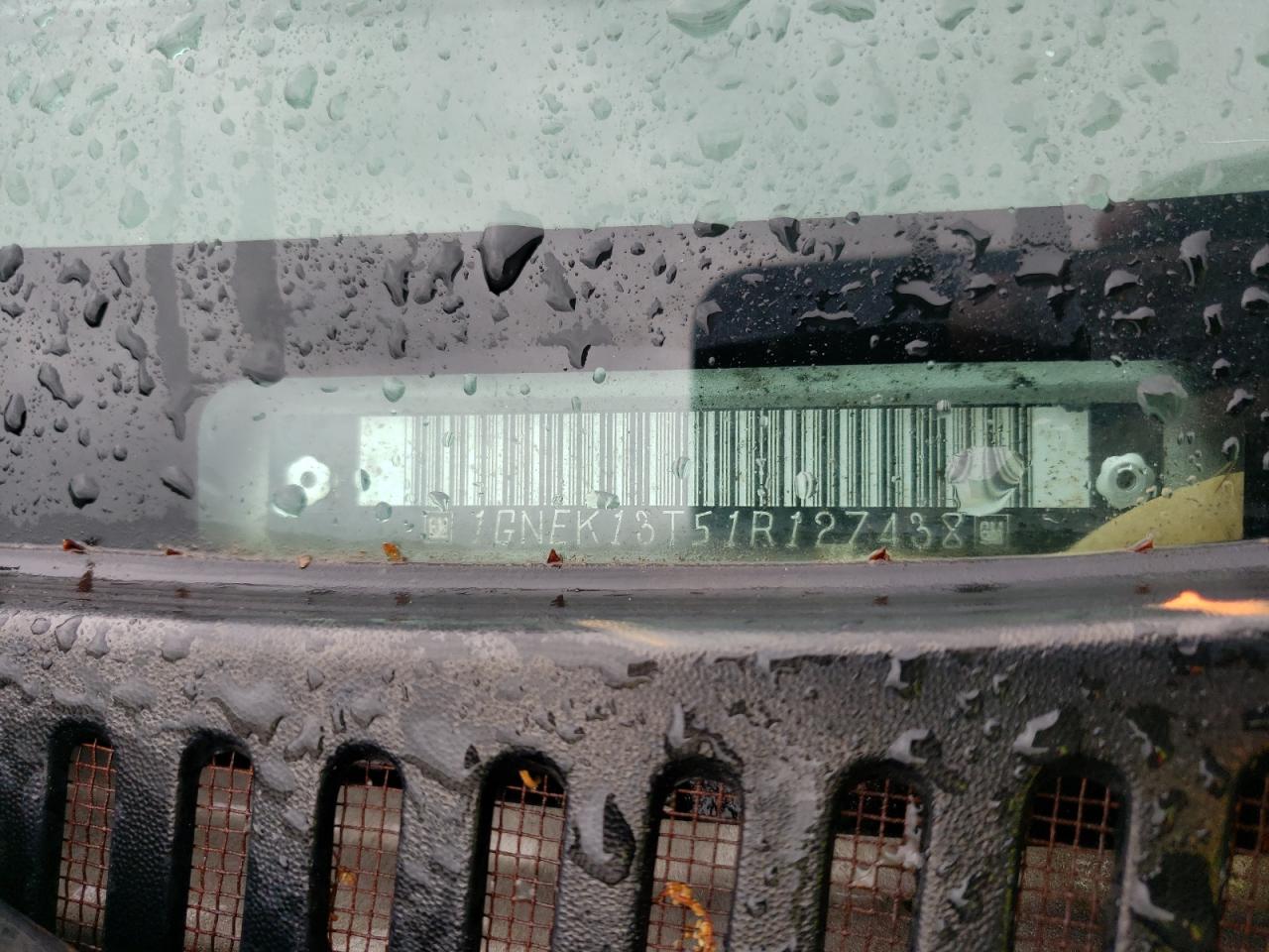 1GNEK13T51R127438 2001 Chevrolet Tahoe K1500