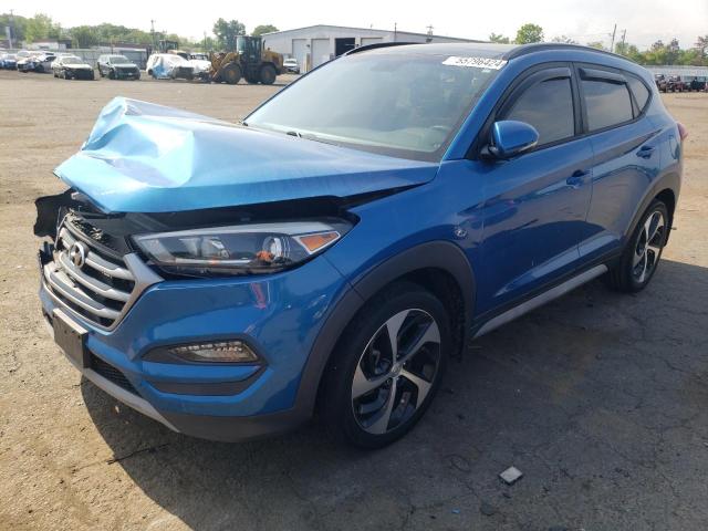 2018 Hyundai Tucson Value VIN: KM8J3CA28JU805554 Lot: 55796424