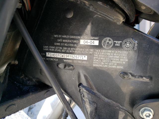 2004 HARLEY-DAVIDSON FLHTCUI - 1HD1FCW194Y626771