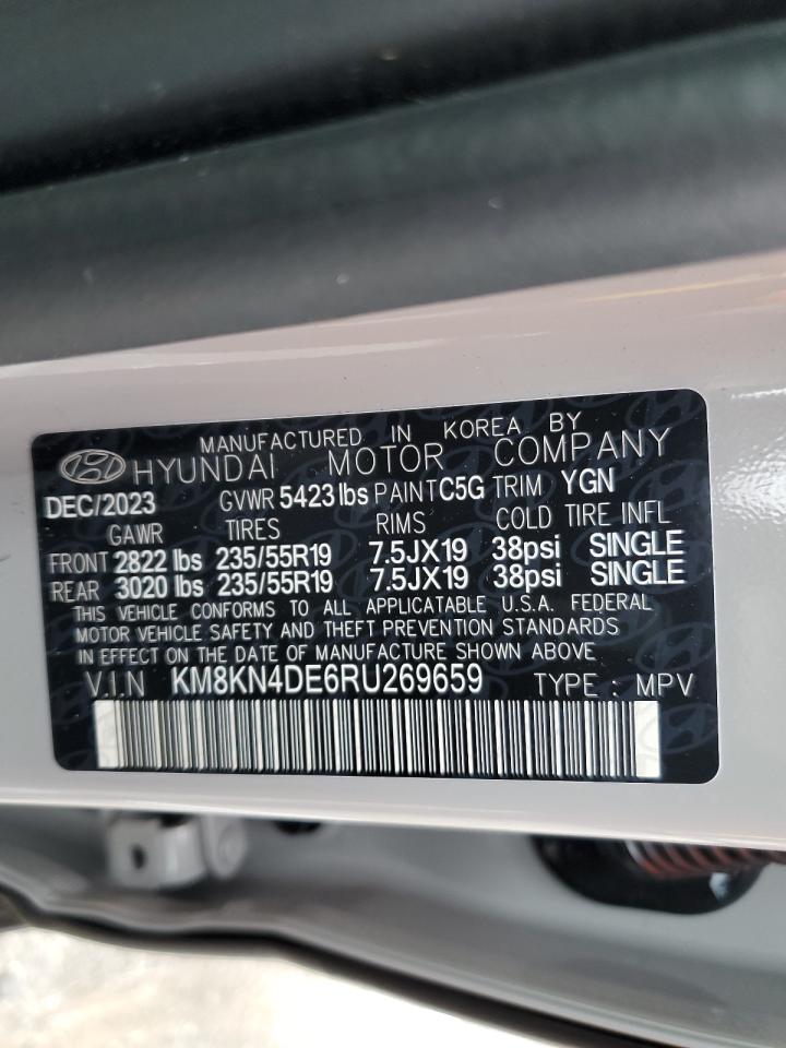 KM8KN4DE6RU269659 2024 Hyundai Ioniq 5 Sel