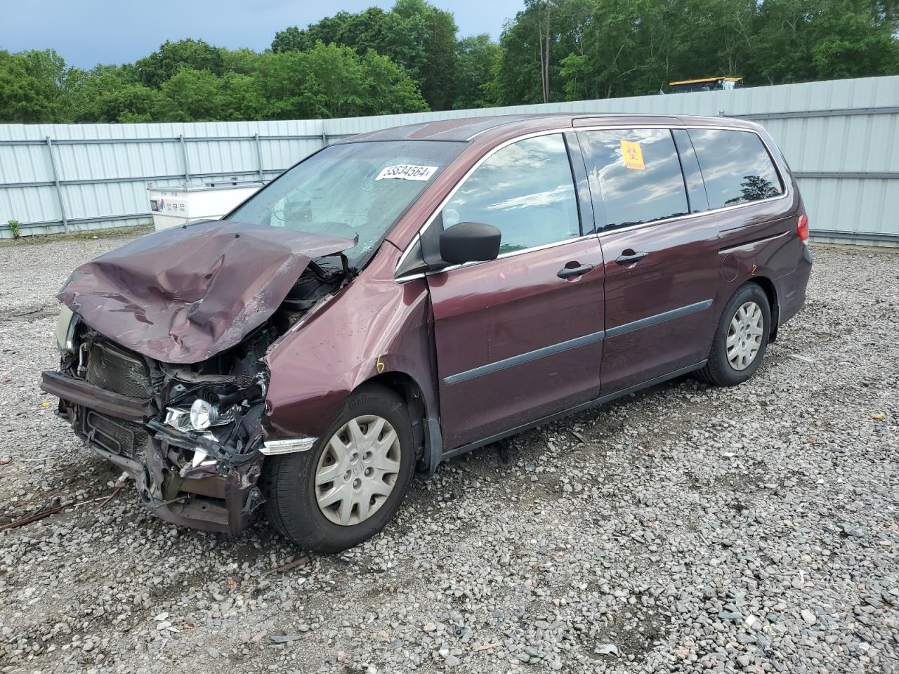 5FNRL38248B081619 2008 Honda Odyssey Lx