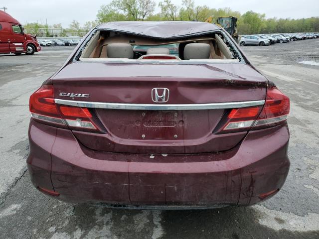 2013 Honda Civic Ex VIN: 2HGFB2F86DH525192 Lot: 53196834