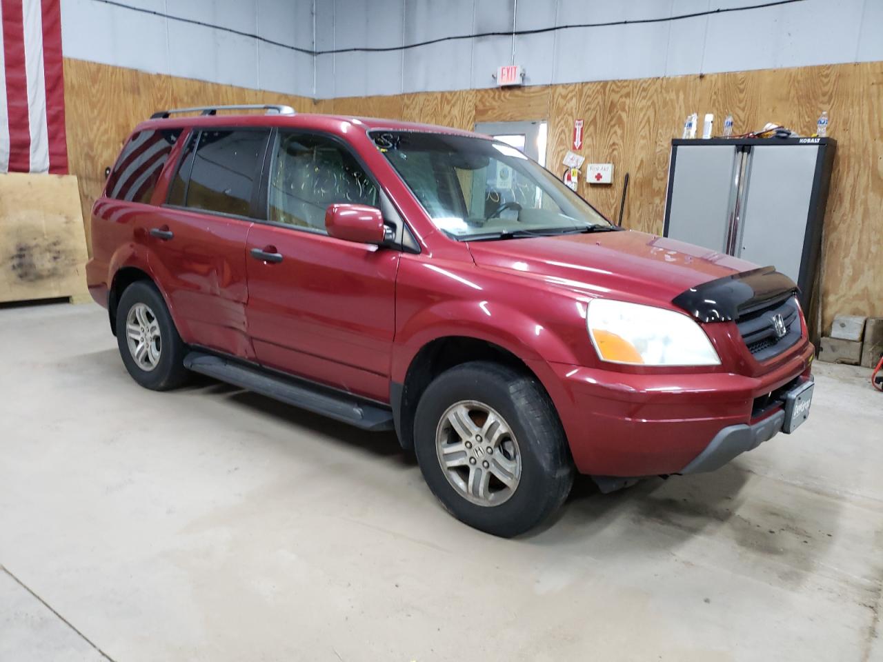 5FNYF18595B012325 2005 Honda Pilot Exl