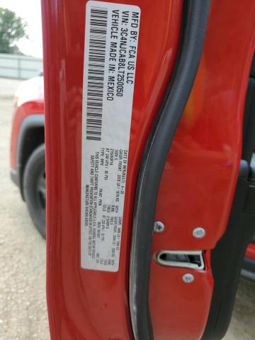 2020 Jeep Compass Sport VIN: 3C4NJCAB8LT250050 Lot: 56770174