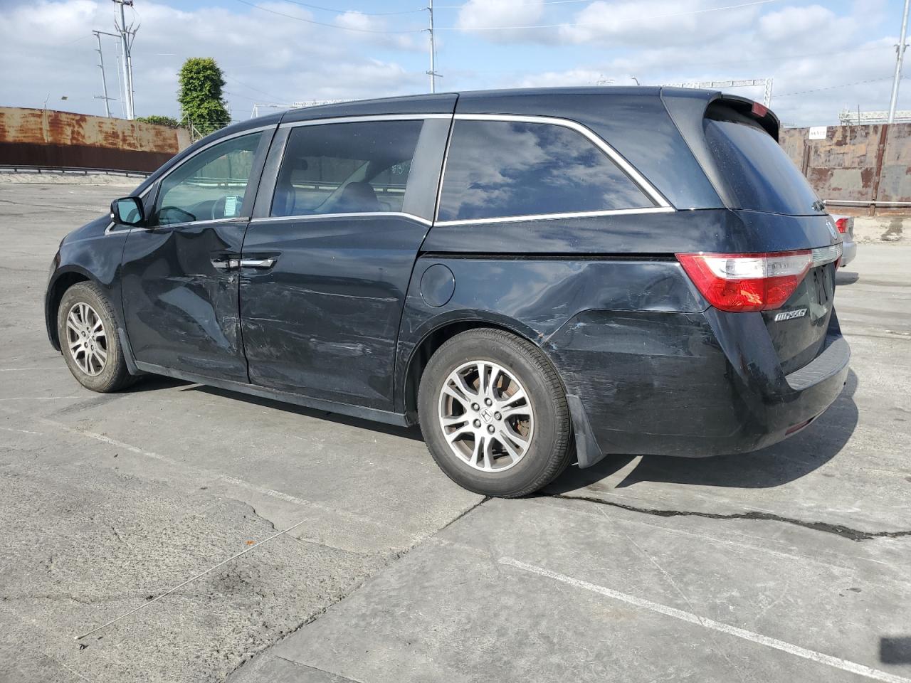 5FNRL5H67DB086807 2013 Honda Odyssey Exl