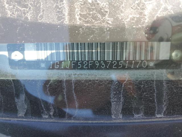 2003 Chevrolet Cavalier Ls VIN: 1G1JF52F937251170 Lot: 56302144