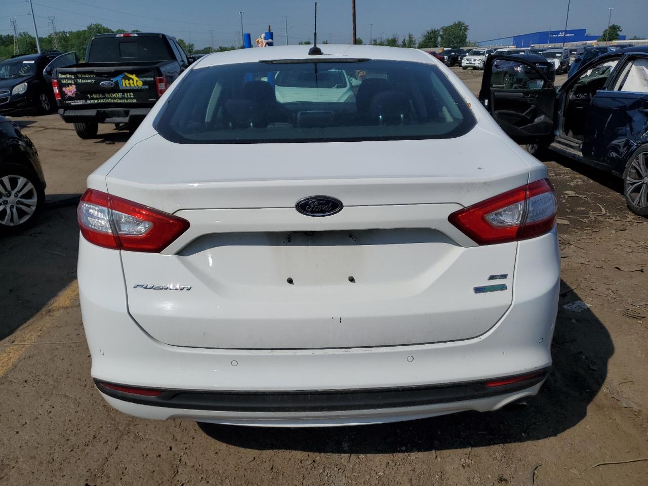 2016 Ford Fusion Se vin: 1FA6P0HD8G5125067