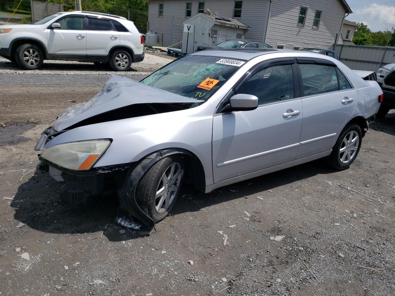 1HGCM66874A074969 2004 Honda Accord Ex