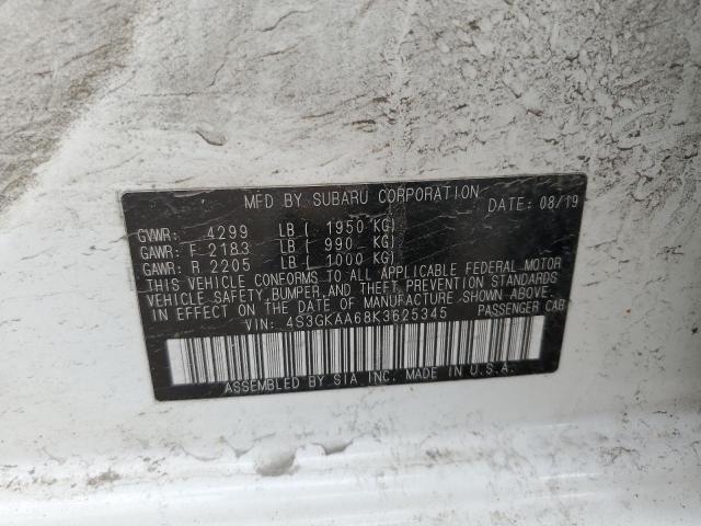 2019 Subaru Impreza VIN: 4S3GKAA68K3625345 Lot: 56296754