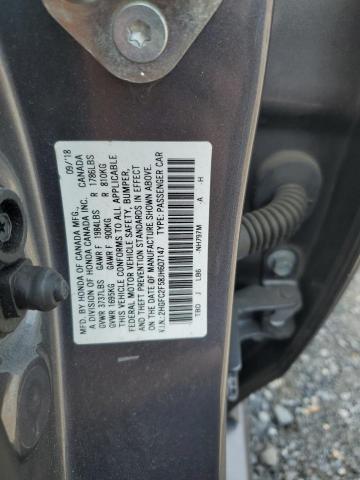 2018 Honda Civic Lx VIN: 2HGFC2F58JH607147 Lot: 55698724