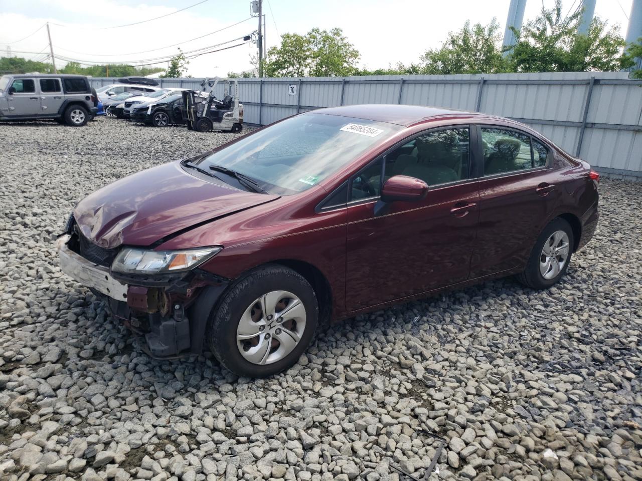 2HGFB2F50EH550659 2014 Honda Civic Lx