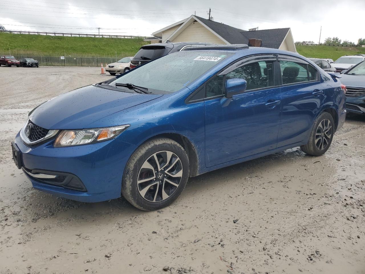 2HGFB2F81EH537302 2014 Honda Civic Ex