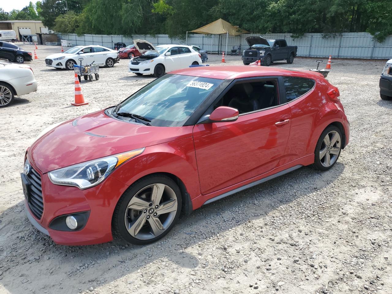 KMHTC6AE7DU163787 2013 Hyundai Veloster Turbo