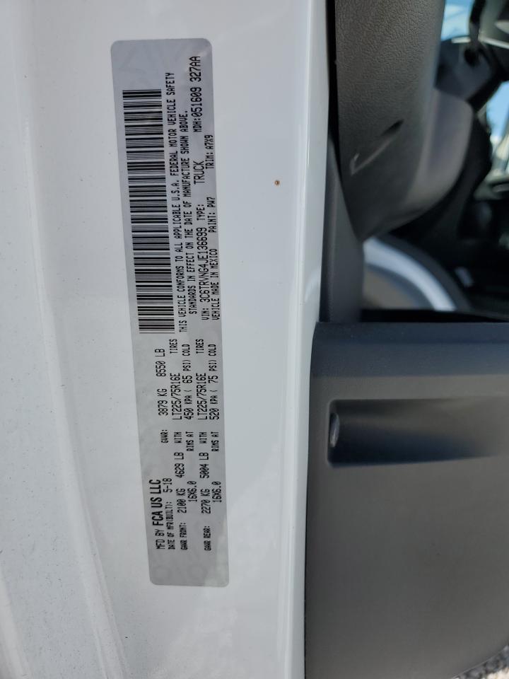 3C6TRVNG4JE136699 2018 Ram Promaster 1500 1500 Standard