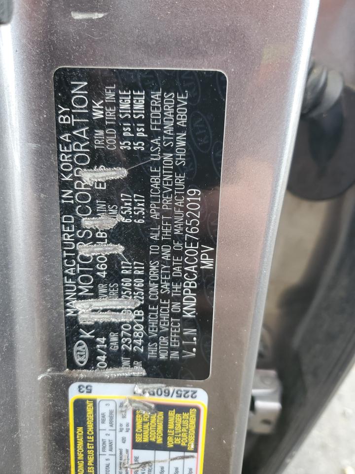 KNDPBCAC0E7652019 2014 Kia Sportage Lx