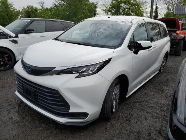 2022 Toyota Sienna Le VIN: 5TDKRKEC2NS101591 Lot: 55360064