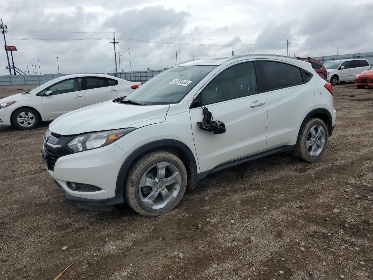 3CZRU6H7XGM741368 2016 Honda Hr-V Exl